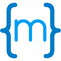 Logo de MourDev. Una letra "eme" entre dos corchetes